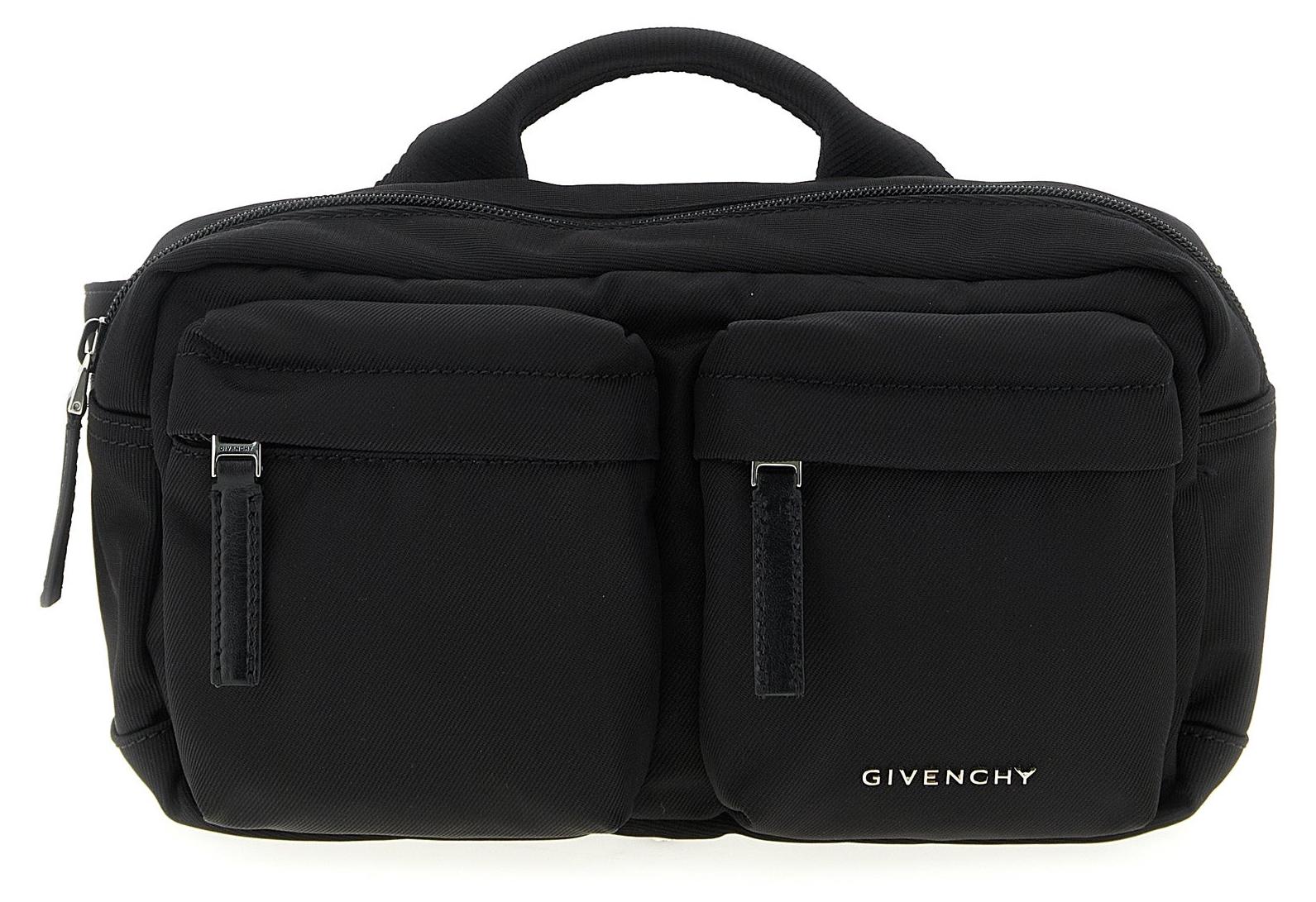 Givenchy Umhängetasche aus Polyamid in Schwarz