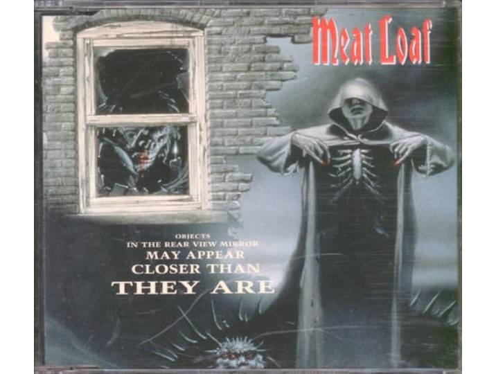 Objects in the rear view mirror may appear closer than they are [Single-CD]