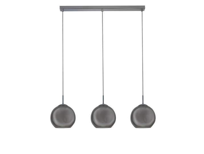Hängeleuchte Balls, Chromfarben, Metall, Glas, 20x150x86 cm, höhenverstellbar, Lampen & Leuchten, Innenbeleuchtung, Hängeleuchten, Pendelleuchten