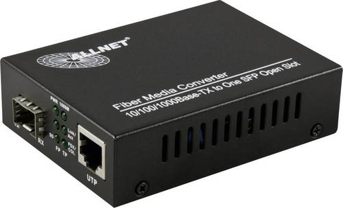 Allnet ALL-MC104G-SFP1 LAN, SFP Netzwerk-Medienkonverter 1 GBit/s