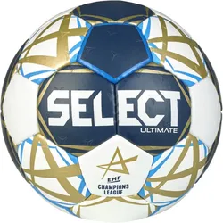 Select Ultimate EHF Champions League Handball Spielball 2025/26 blau/weiß 3
