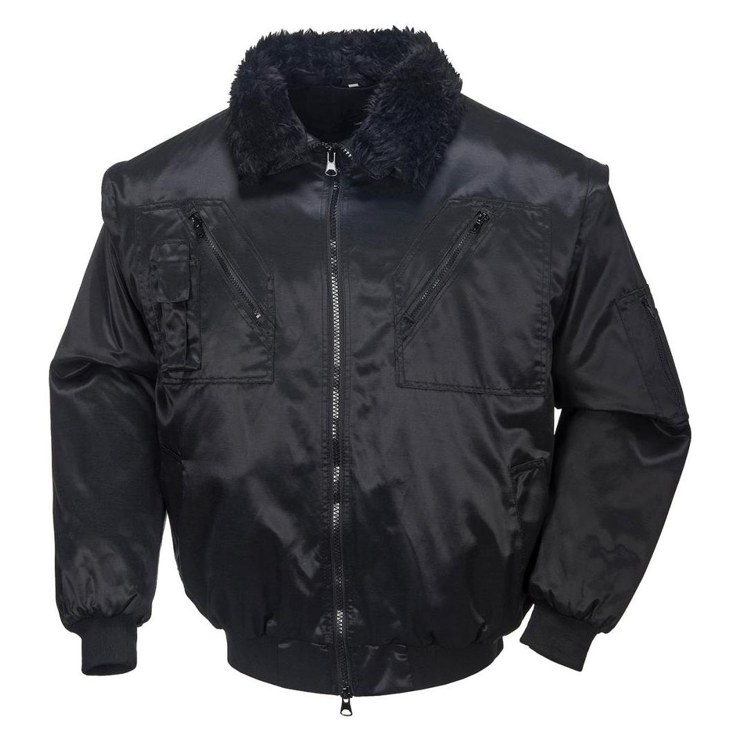 Magni FORTIS Pilotenjacke Achim schw, Gr. S (S) (4317784732925)