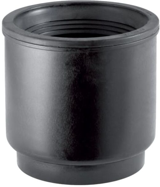 Geberit Pe Anschlussmuffe 367868161 PE-HD, DN 100, lang, mit Manschette, für Stand-WC