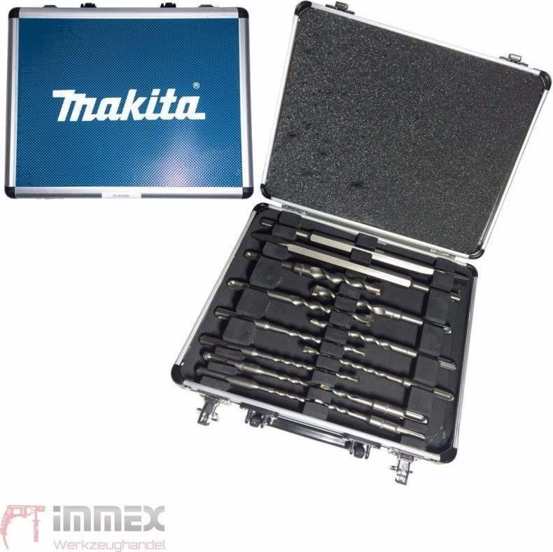 Makita D-42400 SDS+ Boor- en beitelset, 13-delig