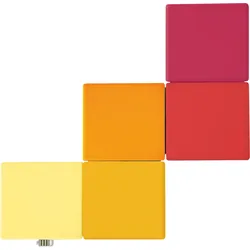 MLI 21000132 - Smart Light, Leuchte, Magic Panel, RGBW, 6er-Set