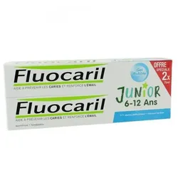 Fluocaril® Junior 7-12 Jahre Doppelpack Zahnpflege-Gel Mit Kaugummi-Geschmack 2 X 75ml