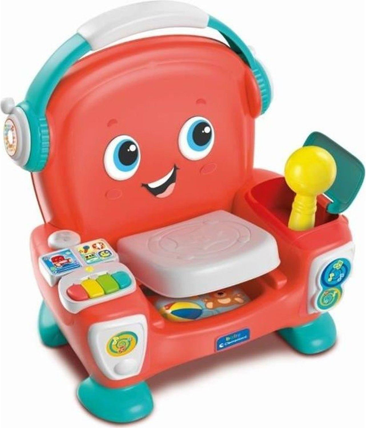 Clementoni Symphonic Interactieve fauteuil voor kinderen met 4 spelmodi