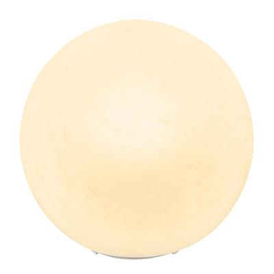 NOWA Tischleuchte "KOP", beige (weiß), 1, 1 Stk., Leuchten, Tischlampe rund Kugel Kugellampe Wohnzimmer Flur, Tischleuchte