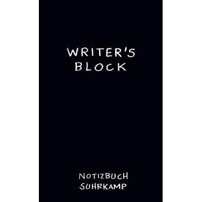 Notizbuch »Writer's Block«