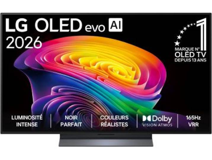 Lg - Tv Oled 48c6 (2026) 48 (121 Cm) 4k Ultra Hd - Expérience Gaming, 120hz, Smart Tv