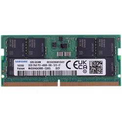 Samsung M425R4GA3BB0-CQK (1 x 32GB, 4800 MHz, DDR5-RAM, SO-DIMM), RAM, Grün