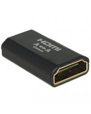 Delock adapter HDMI F ->HDMI High Speed with Ethernet 4k Adapter Digital/Display/Video (65659)