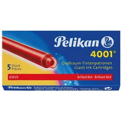Pelikan, Ersatzpatronen + Tintenfass, Tintenpatrone (5 Stk.)