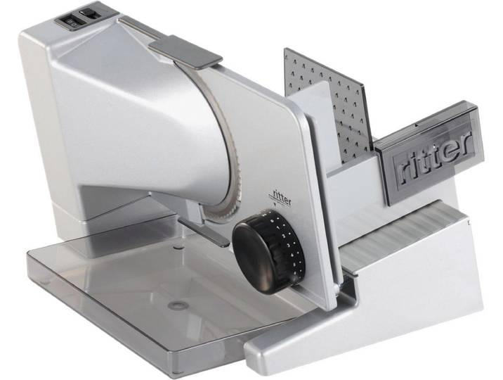 RITTER Allesschneider serano 7 , silber (silbermetallic), B:29cm H:24,5cm T:37cm, Allesschneider, Allesschneider