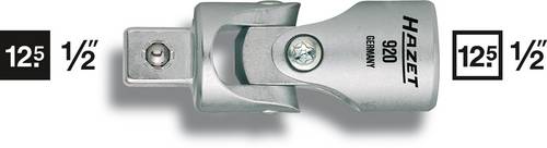 HAZET Universalgelenk 920 - Vierkant hohl 12,5 mm (1/2 Zoll) -