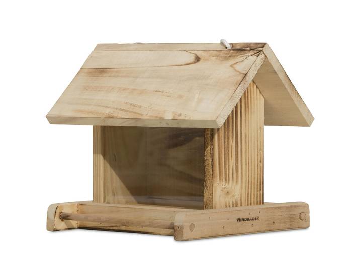 Vogelhaus WINDHAGER Garden , braun, B:22cm H:21cm T:24cm, Tierhäuser, Vogelhaus, Holzart: Fichte, Kiefer, Pappel (Bulgarien)