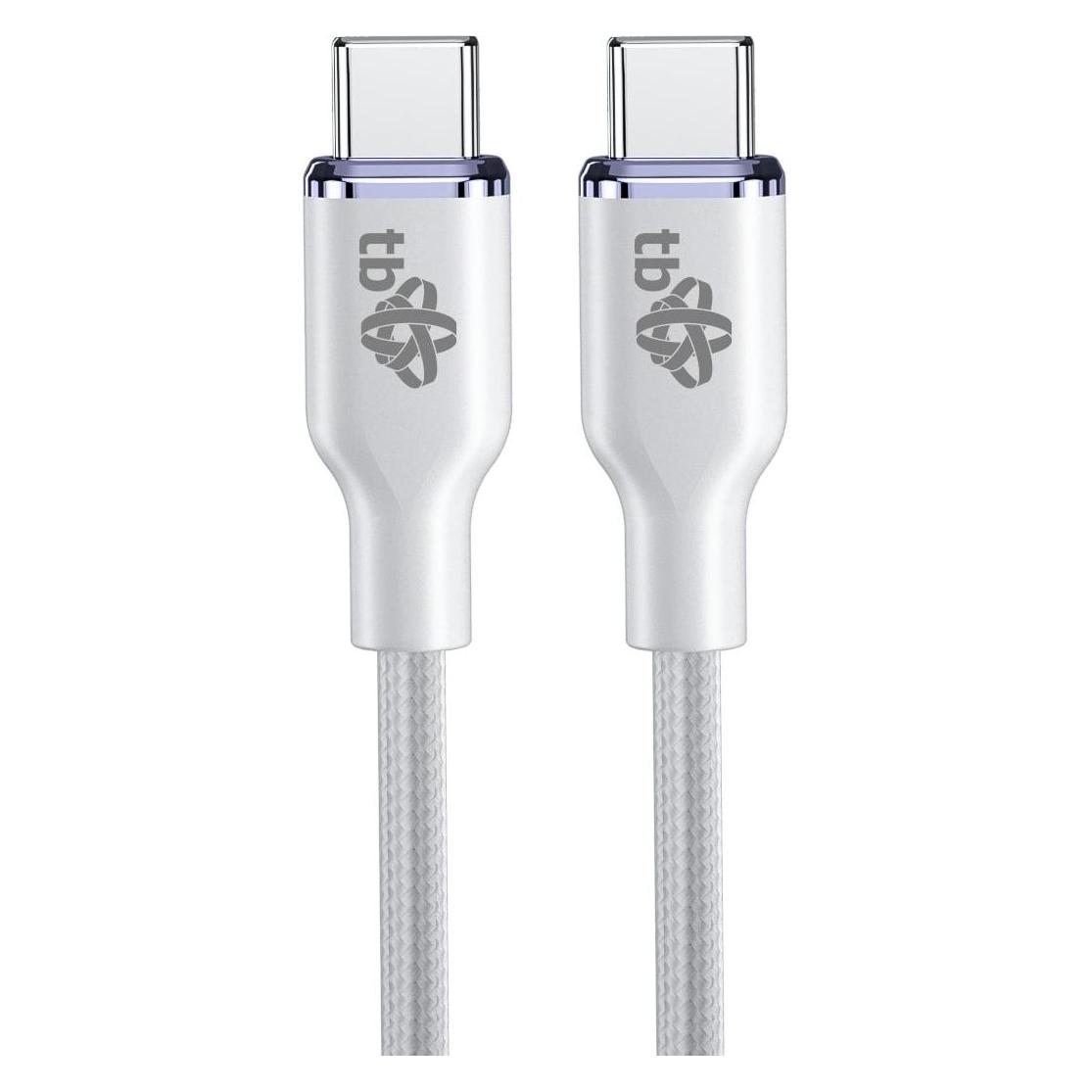 Print USB-C auf USB-C 60W Glamour Kabel 1,5m weiss (1.50 m, 60 W) (57619440)