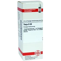 Thuja D 30 Dilution 20 ml