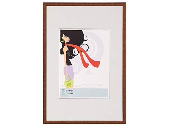 walther design fotolijst brons 10 x 15 cm Nieuwe Lifestyle Kunststof Fotolijst KV015J