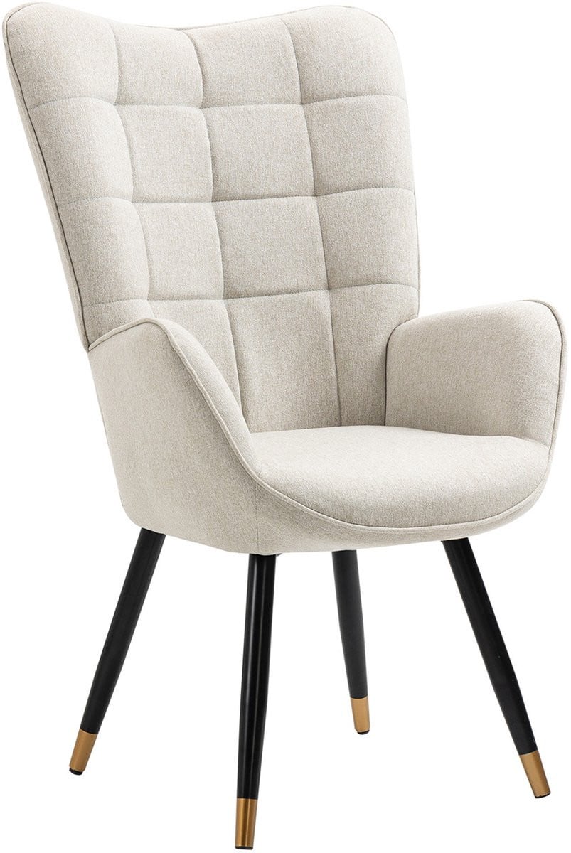 Meuble Cosy Scandinavische Lounge Fauteuil - Beige