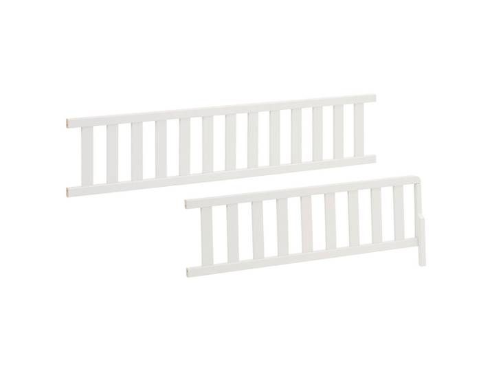 Paidi Umbauseiten Little Snu, Weiß, Holz, Buche, massiv, 34x5x149 cm, Blauer Engel, Babymöbel, Babybetten