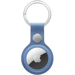 Apple AirTag Feingewebe Schlüsselanhänger - Hyazinthenblau