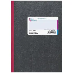 König & Ebhardt, Heft + Block, Kladde 8615202 DIN A5 kariert 96Blatt (A5, Kariert, Harter Einband)