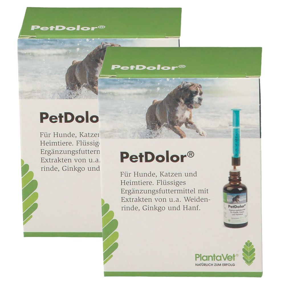 PetDolor x2 2x50 ml Flüssigkeit