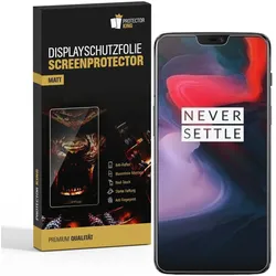 4x Displayfolie für OnePlus 6 ANTI-REFLEX Displayschutzfolie Schutzfolie MATT