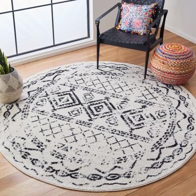 SAFAVIEH Tulum Marte Rustic Moroccan Boho Tribal Distressed Rug