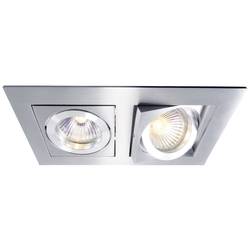 Deko Light Kardan II 110101 Deckeneinbauring LED, Halogen GU5.3, MR 16 50 W Silber