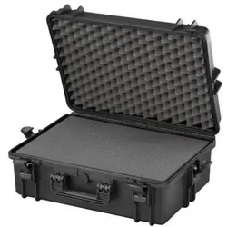 TomCase Outdoor Case, wasserdichter Koffer mit Schaumstoffeinlage aus Würfelschaum, Hardcase, Fotokoffer, Ka (Fotokoffer), Kameratasche