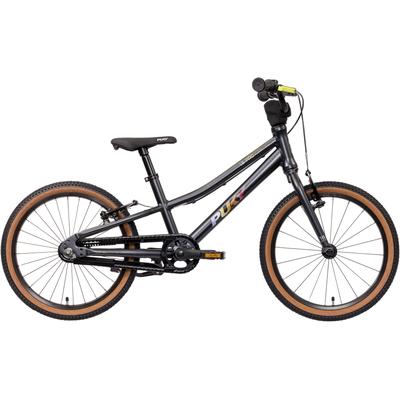 Kinderfahrrad PUKY "LS PRO 18-2 FLOWMATIC" Gr. 24, grau (anthracit), Fahrräder, Kinder, 24cm, Ab 3 Jahren, 18 Zoll