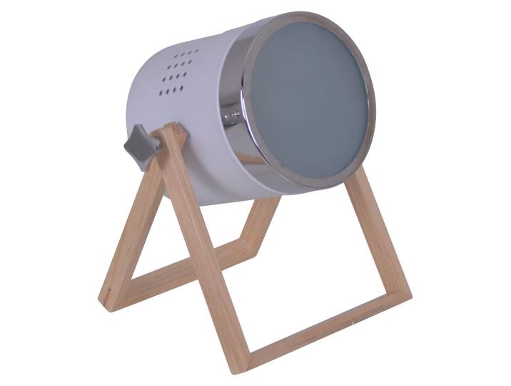 Tim Lampe de table E27 Ø21cm Blanc