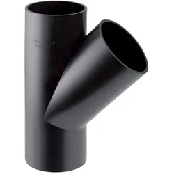 Geberit Pe Abzweig 366130161 DN 90/90, 45Grad, PE-HD
