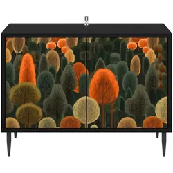 vidaXL, TV Möbel, Cordorano (Waldmuster) (33 x 69 x 50.50 cm)