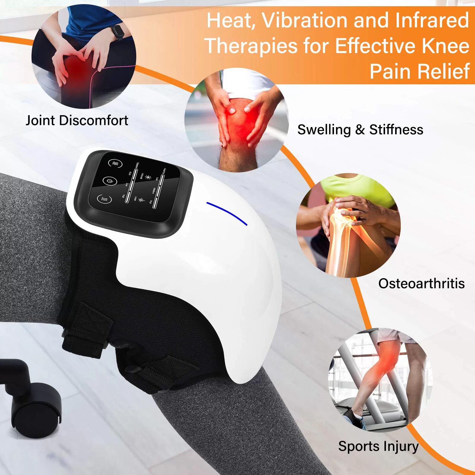 INF Masseur de genou rechargeable