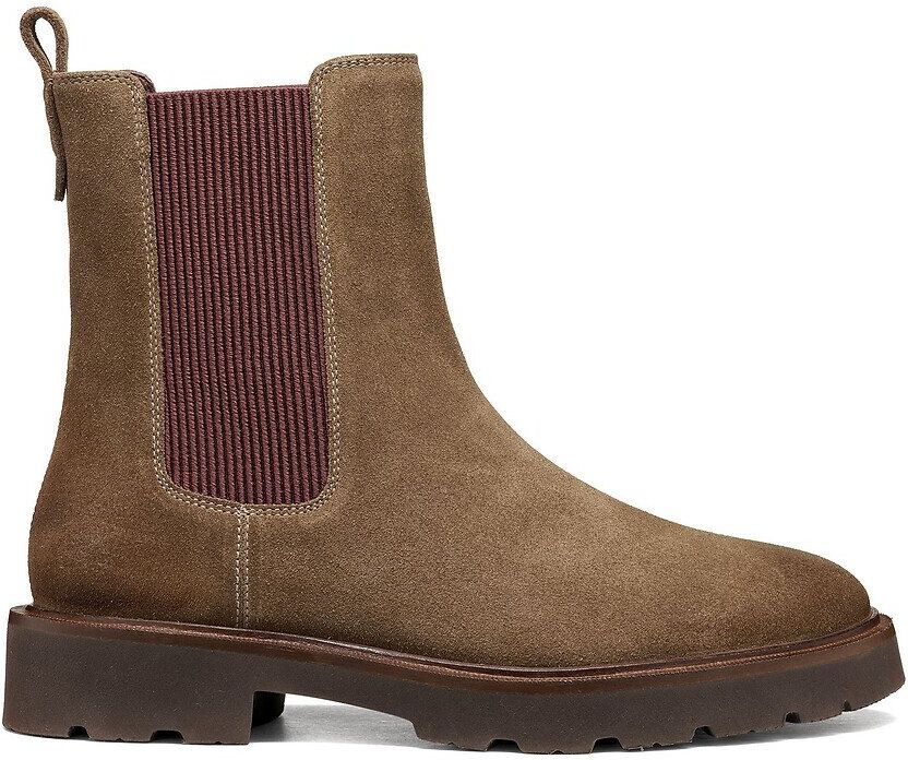GEOX Bottines chelsea en cuir suède, NORIZE