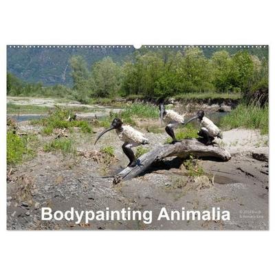 Bodypainting Animalia (Wandkalender 2027 DIN A2 quer), CALVENDO Monatskalender