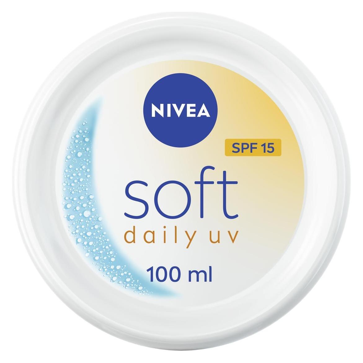 Nivea Soft Daily UV SPF 15 100ml (SPF 15, 100 ml) (4006000155098)
