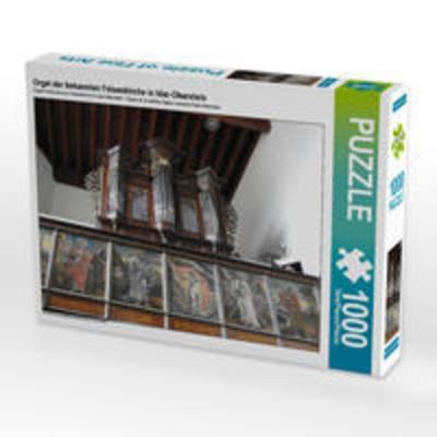 CALVENDO Puzzle Orgel der bekannten Felsenkirche in Idar-Oberstein | 1000 Teile Lege-Größe 64x48cm Foto-Puzzle für glückliche Stunden
