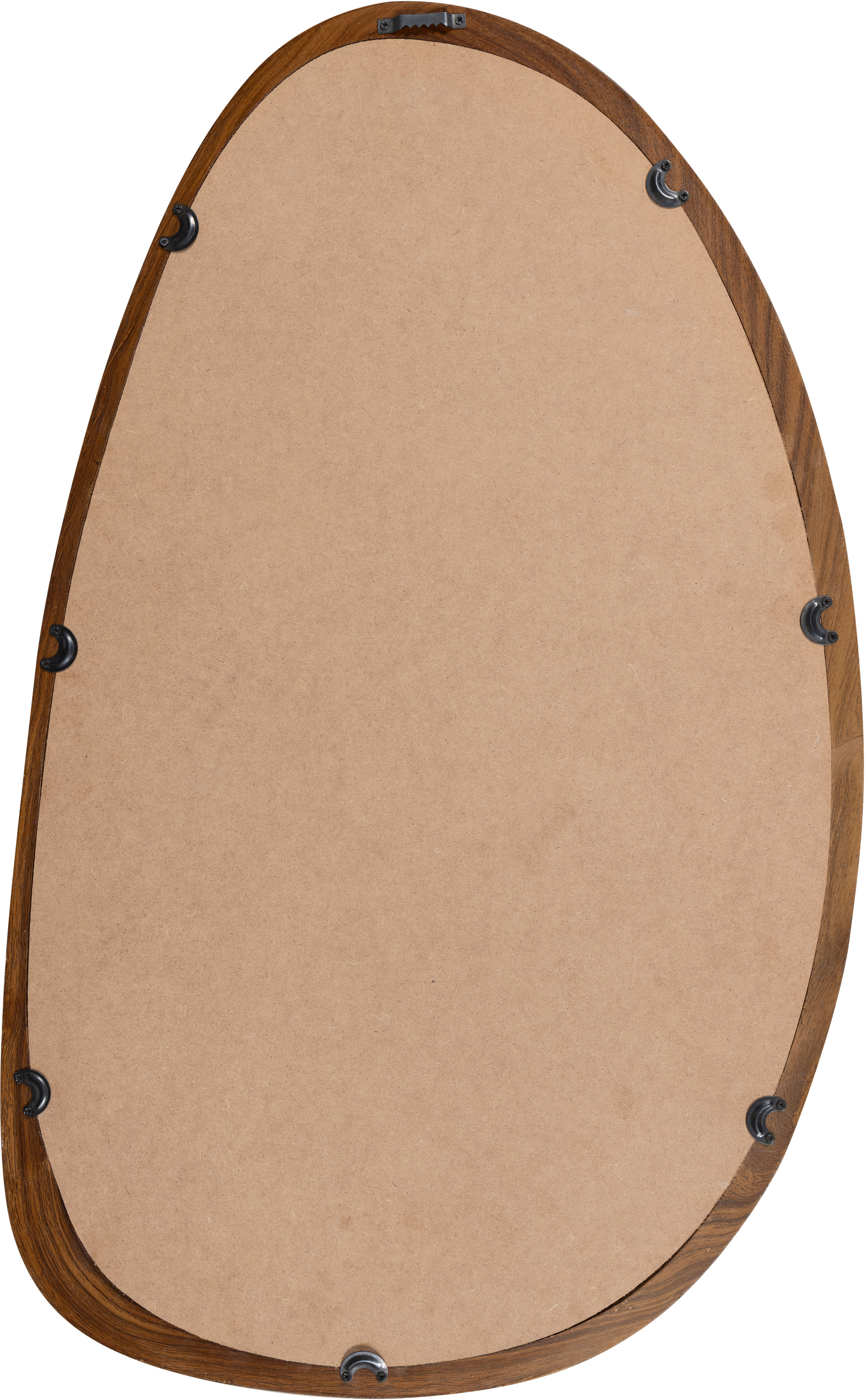 Wandspiegel WOOOD "Leif spiegel", natur, B:38cm H:2cm T:2cm, Glas, MDF, Spiegel, Wandspiegel, Leif-Spiegel von WOOOD bietet Stil, MDF-Rahmen und verspieltes Design natur B/H/T: 38cm x 2cm x 2cm, MDF-Platte, geprimed und farbig lackiert + glänzend