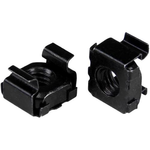 Startech 100 PKG M6 Cage Nuts schwarz
