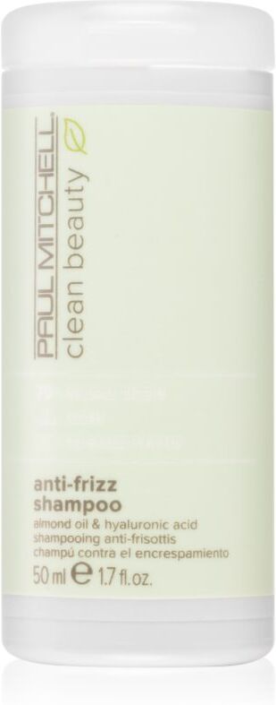 Paul Mitchell Clean Beauty Anti-Frizz shampooing lissant pour cheveux indisciplinés et frisottis 50 ml