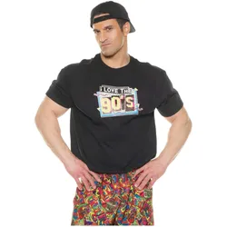 Underwraps 90er Jahre Shirt "I Love The 90's" (XXL)