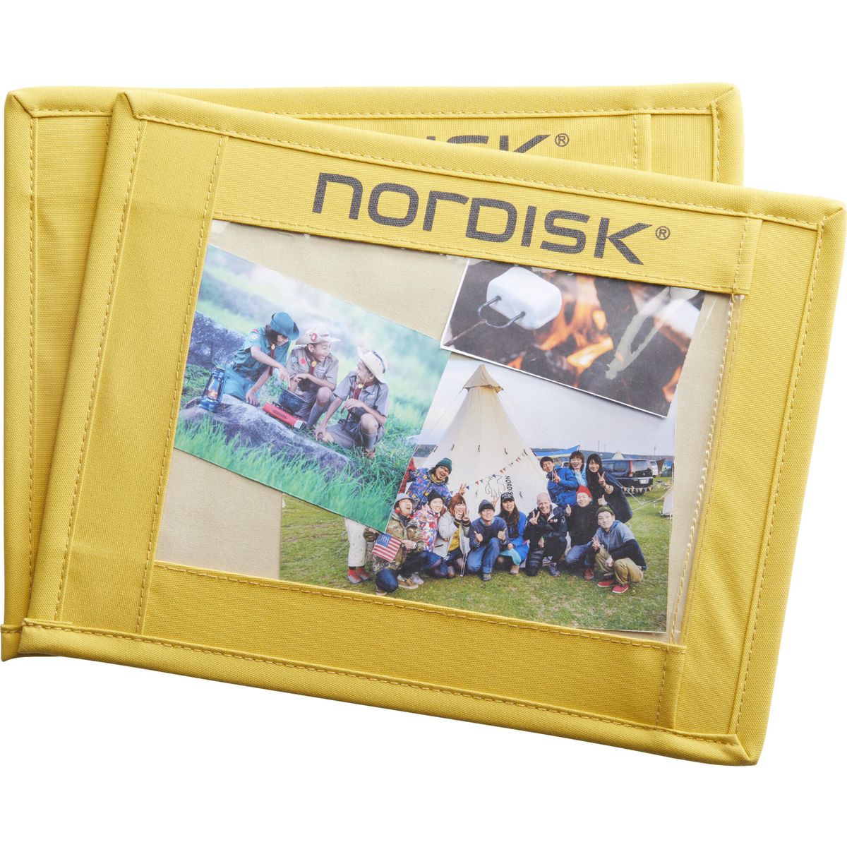 Nordisk Name Boards (2 Pcs) mustard yellow 148089