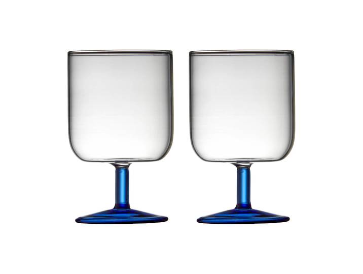 Lyngby Glas Verre à vin Torino 30 cl lot de 2 Clear-blue