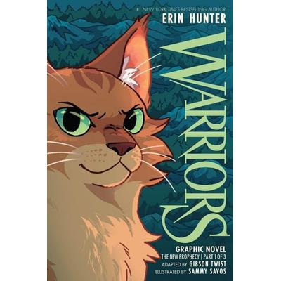 Warriors Graphic Novel: The New Prophecy, Part One of Three, Taschenbuch von Erin Hunter,Gibson Twist, Harper Collins Publ. USA, 978-0-06-345088-2