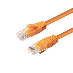 MicroConnect UTP601O RJ45 Patchkabel 1 m Orange 1 St.