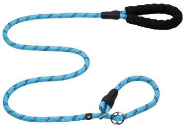 Inspired Living PawGuard Heavy Duty Dog Leash For Large & Active Dogs Anti Pull Rope Lead blue 1.2cm 200cm